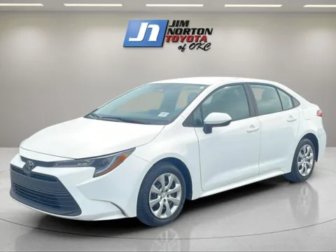 White 2024 Toyota Corolla LE for sale in Oklahoma City, OK