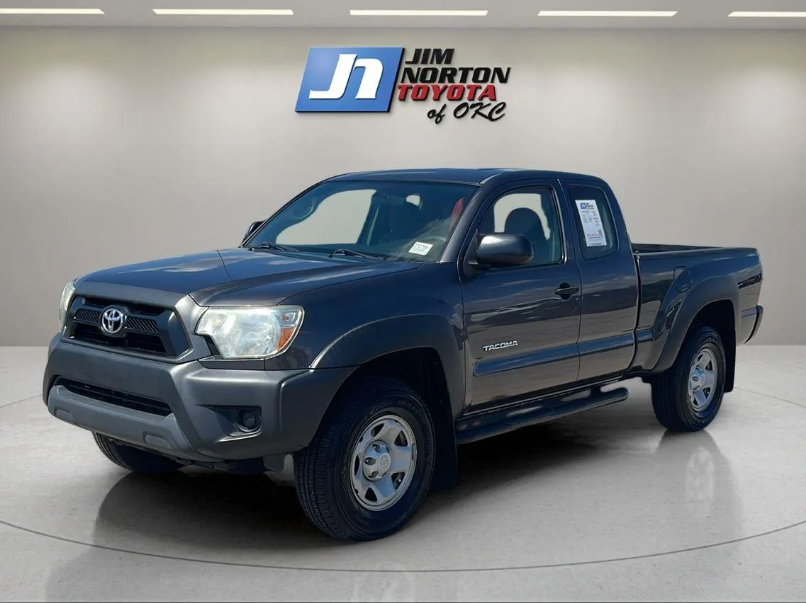 Gray 2015 Toyota Tacoma PreRunner for sale in Oklahoma City, OK