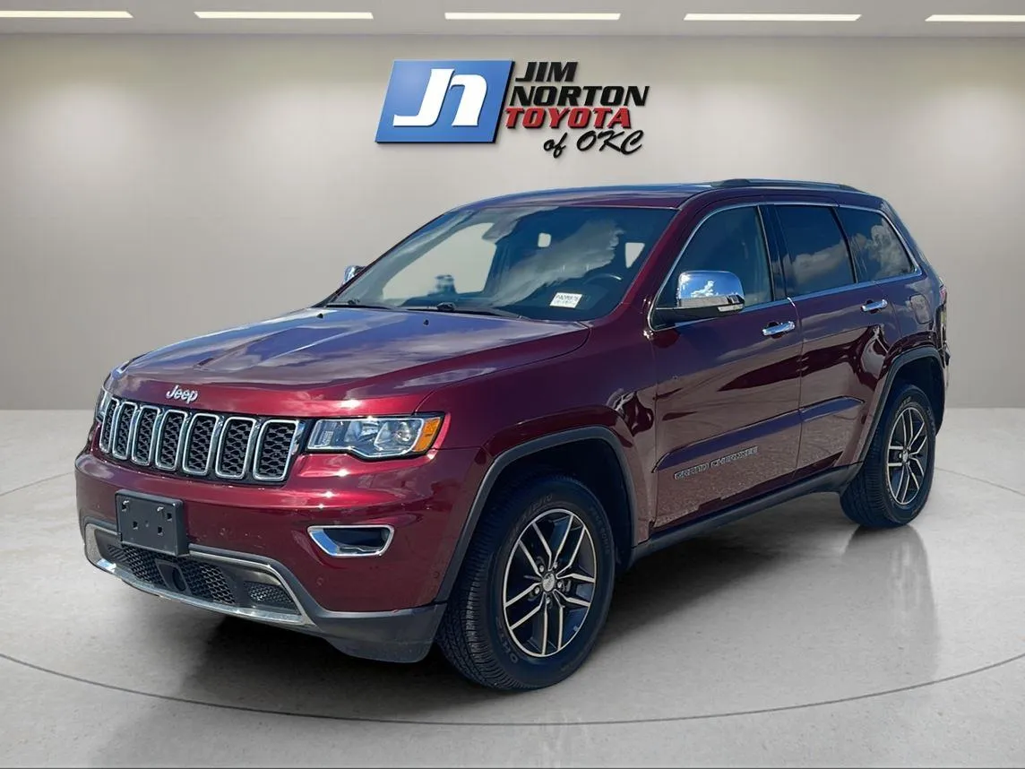 Red 2018 Jeep Grand Cherokee Limited for sale in Oklahoma City, OK