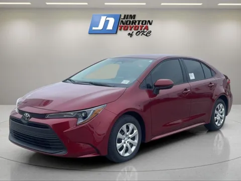 Red 2025 Toyota Corolla LE for sale in Oklahoma City, OK