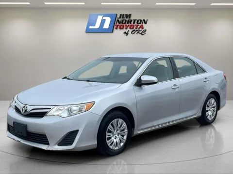 Silver 2014 TOYOTA Camry for sale in Oklahoma City, OK
