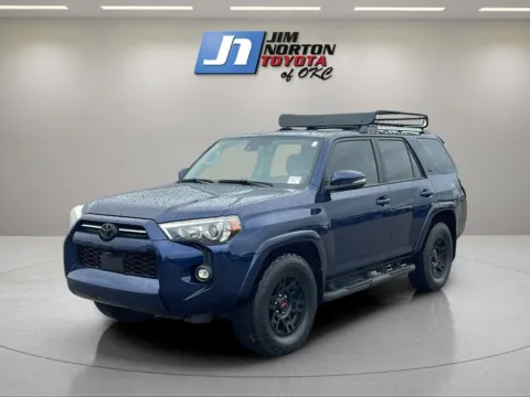 Blue 2023 Toyota 4Runner SR5 Premium for sale in Oklahoma City, OK