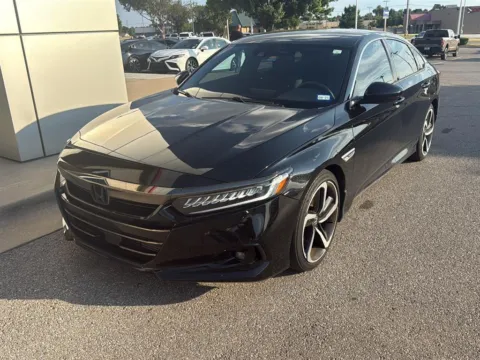 Black 2022 Honda Accord Sedan Sport for sale in Oklahoma City, OK