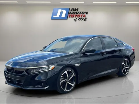 Black 2022 Honda Accord Sedan Sport for sale in Oklahoma City, OK