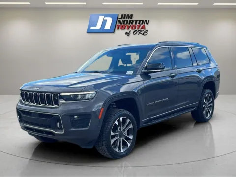 Gray 2023 Jeep Grand Cherokee L Overland for sale in Oklahoma City, OK
