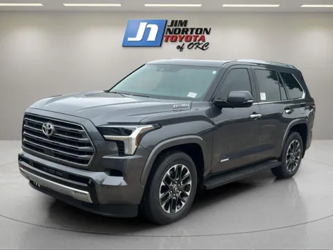 Gray 2026 Toyota Sequoia Limited for sale in Oklahoma City, OK