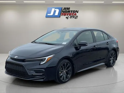 Black 2025 Toyota Corolla Hybrid XLE for sale in Oklahoma City, OK
