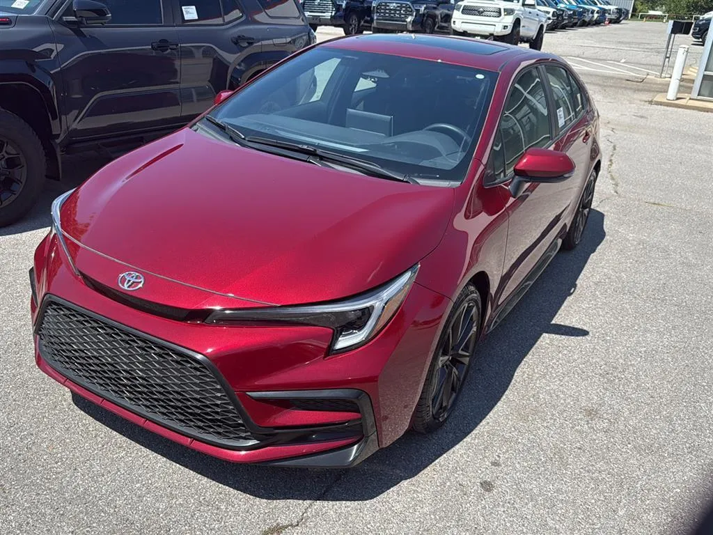 Red 2025 Toyota Corolla SE for sale in Oklahoma City, OK