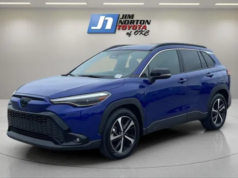 Blue 2025 Toyota Corolla Cross Hybrid XSE for sale in Oklahoma City, OK