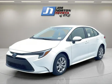 White 2025 Toyota Corolla Hybrid LE for sale in Oklahoma City, OK