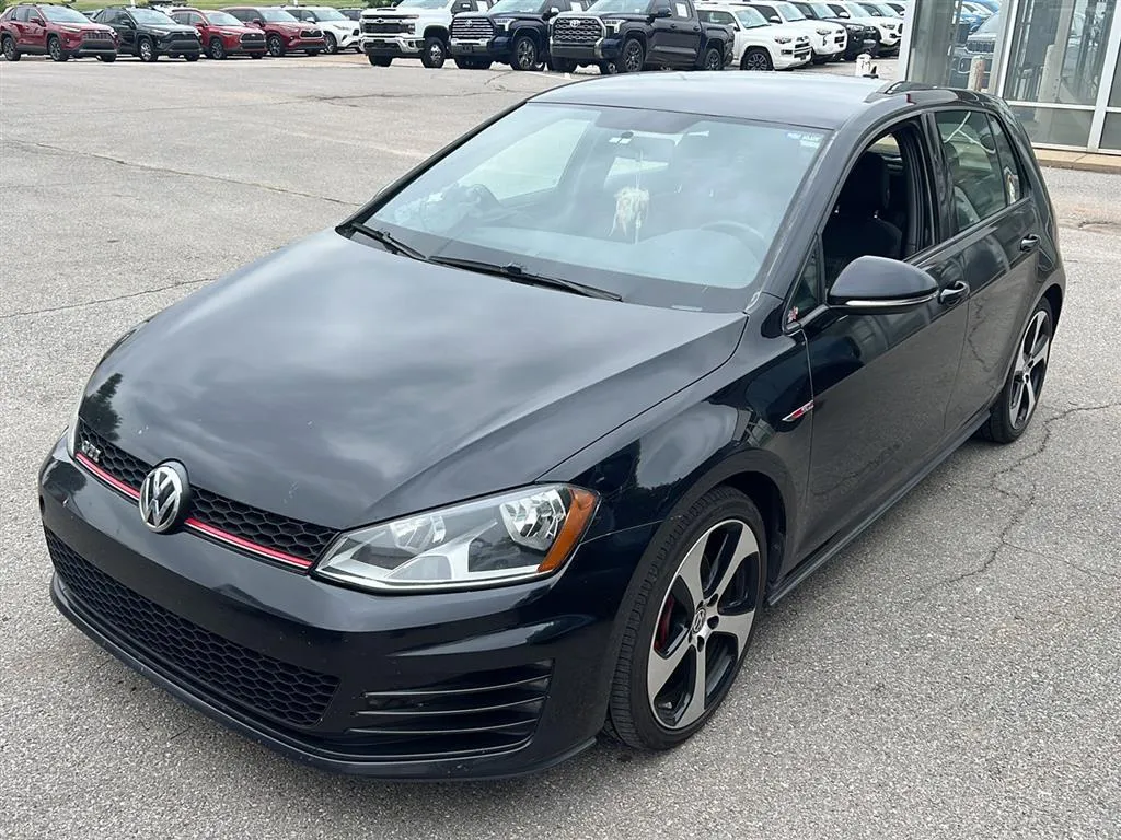 Black 2017 Volkswagen Golf GTI S for sale in Oklahoma City, OK