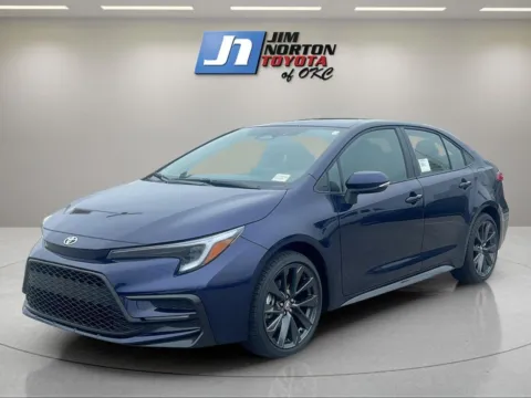 Blue 2025 Toyota Corolla SE for sale in Oklahoma City, OK