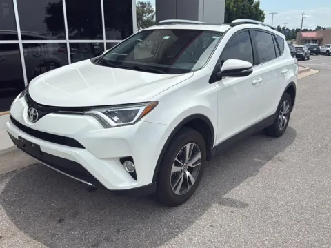 White 2016 Toyota RAV4 XLE for sale in Oklahoma City, OK