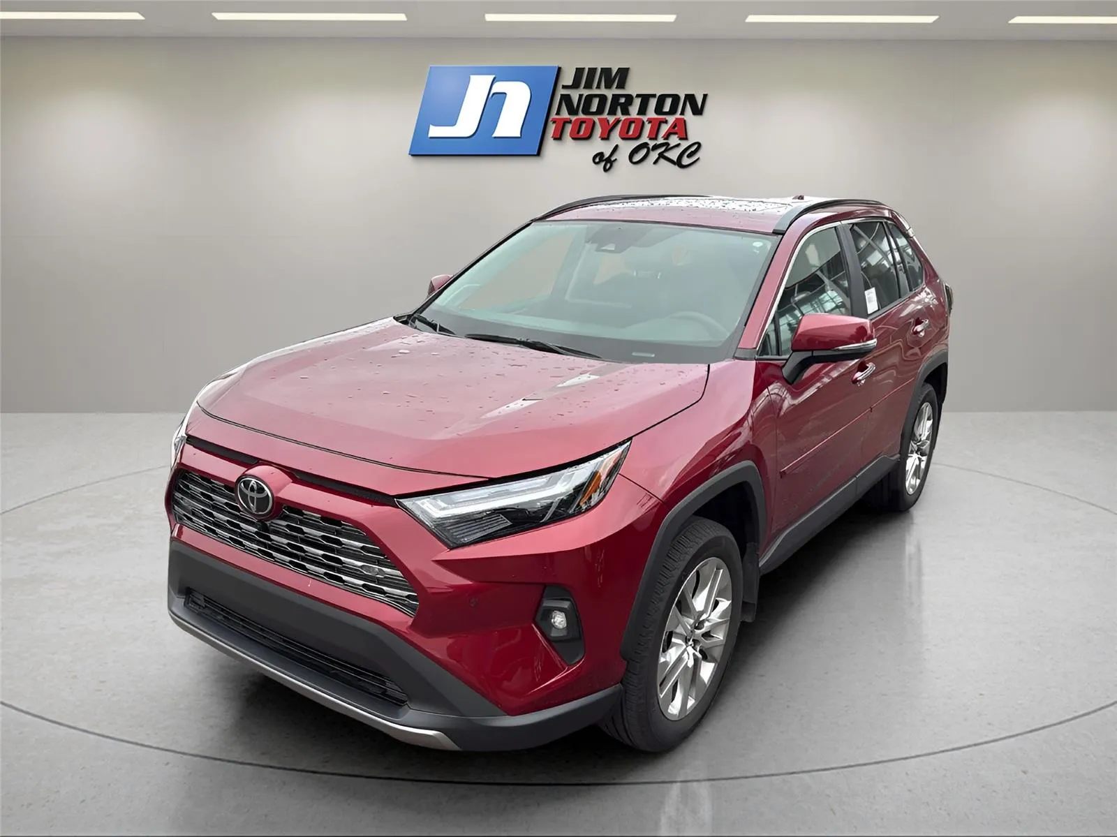 Red 2024 Toyota RAV4 Limited for sale in Oklahoma City, OK