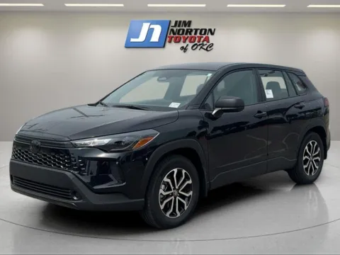 Black 2026 Toyota Corolla Cross Hybrid S for sale in Oklahoma City, OK
