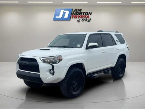White 2018 Toyota 4Runner TRD Off Road Premium for sale in Oklahoma City, OK