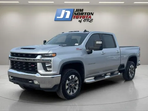 Silver 2022 Chevrolet Silverado 2500HD LT for sale in Oklahoma City, OK