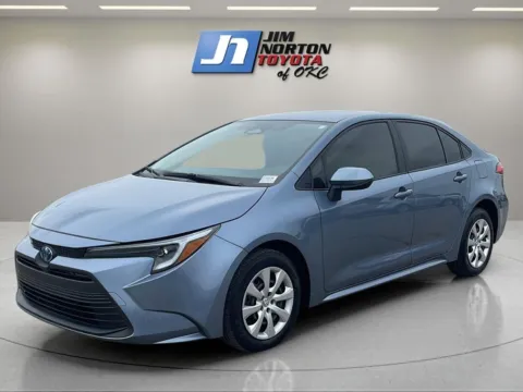 Gray 2024 Toyota Corolla Hybrid LE for sale in Oklahoma City, OK