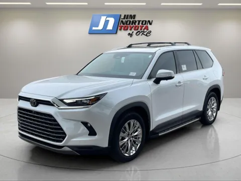 White 2025 Toyota Grand Highlander Platinum for sale in Oklahoma City, OK