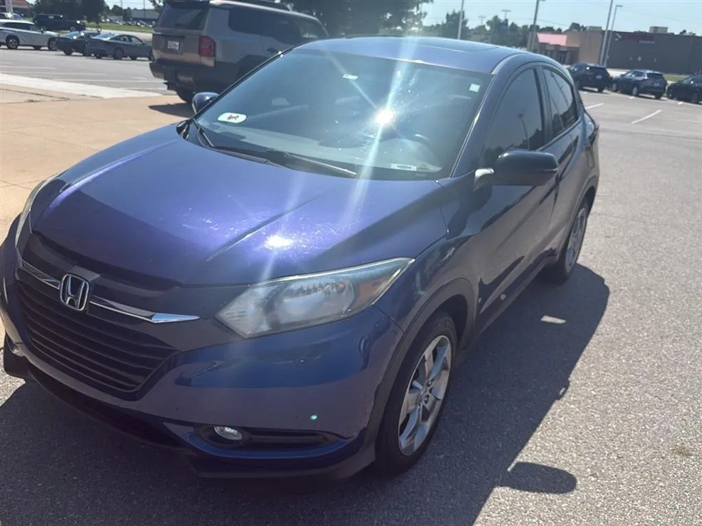 Blue 2017 Honda HR-V EX for sale in Oklahoma City, OK