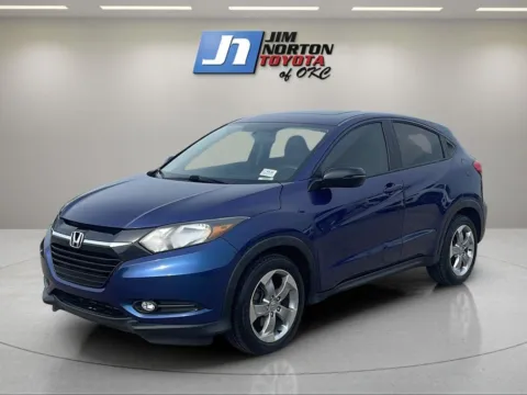 Blue 2017 Honda HR-V EX for sale in Oklahoma City, OK