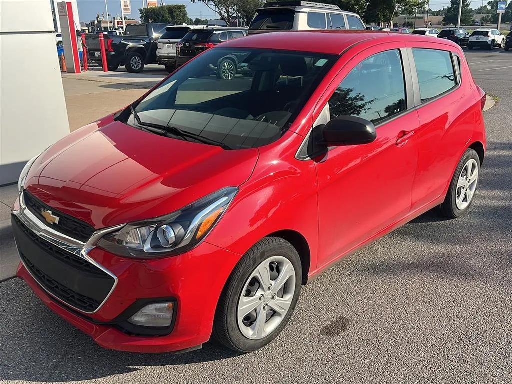 Red 2020 CHEVROLET Spark LS for sale in Oklahoma City, OK