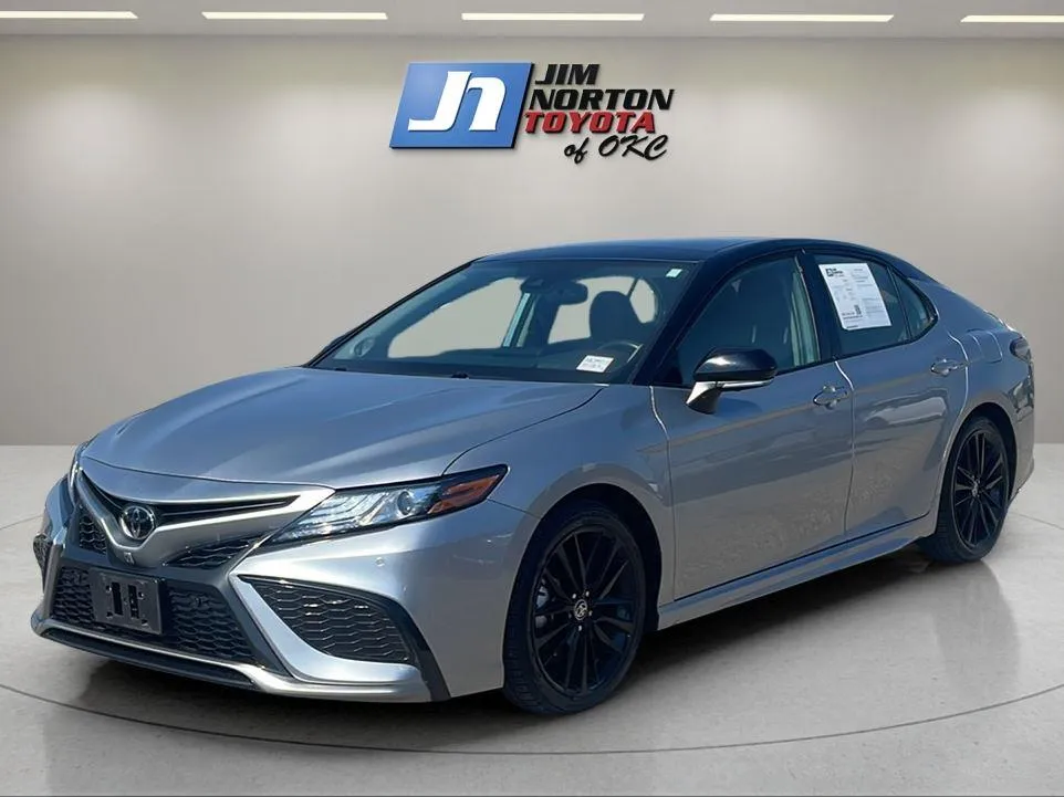 Black 2024 Toyota Camry XSE V6 for sale in Oklahoma City, OK
