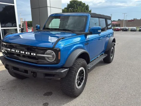 Blue 2022 Ford Bronco Outer Banks Advanced for sale in Oklahoma City, OK