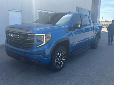 Blue 2023 GMC Sierra 1500 AT4 for sale in Oklahoma City, OK