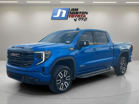 Blue 2023 GMC Sierra 1500 AT4 for sale in Oklahoma City, OK