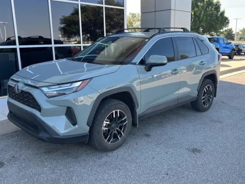 Gray 2022 Toyota RAV4 Hybrid XLE for sale in Oklahoma City, OK
