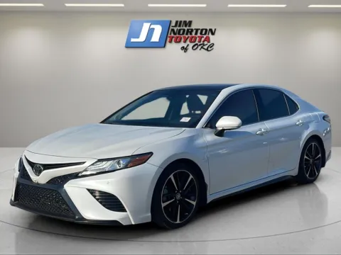 White 2018 Toyota Camry XSE V6 for sale in Oklahoma City, OK