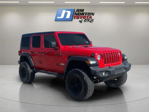 Another view of 2020 Jeep Wrangler Unlimited Sport S for sale in Oklahoma City, OK at Jim Norton Toyota Of OKC