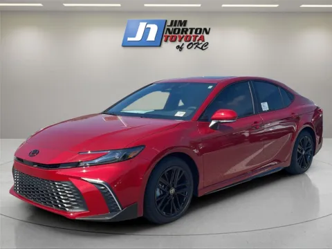 Red 2026 Toyota Camry SE for sale in Oklahoma City, OK