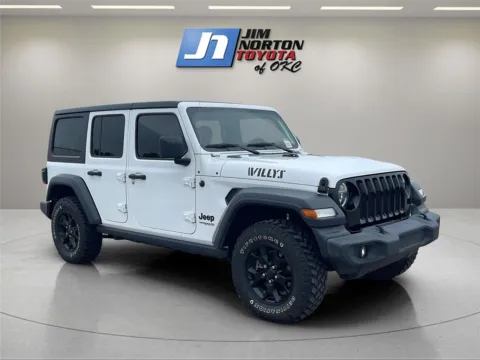 Another view of 2020 Jeep Wrangler Unlimited Willys for sale in Oklahoma City, OK at Jim Norton Toyota Of OKC