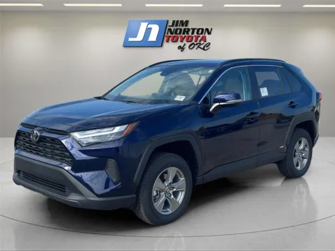 Blue 2025 Toyota RAV4 Hybrid XLE for sale in Oklahoma City, OK