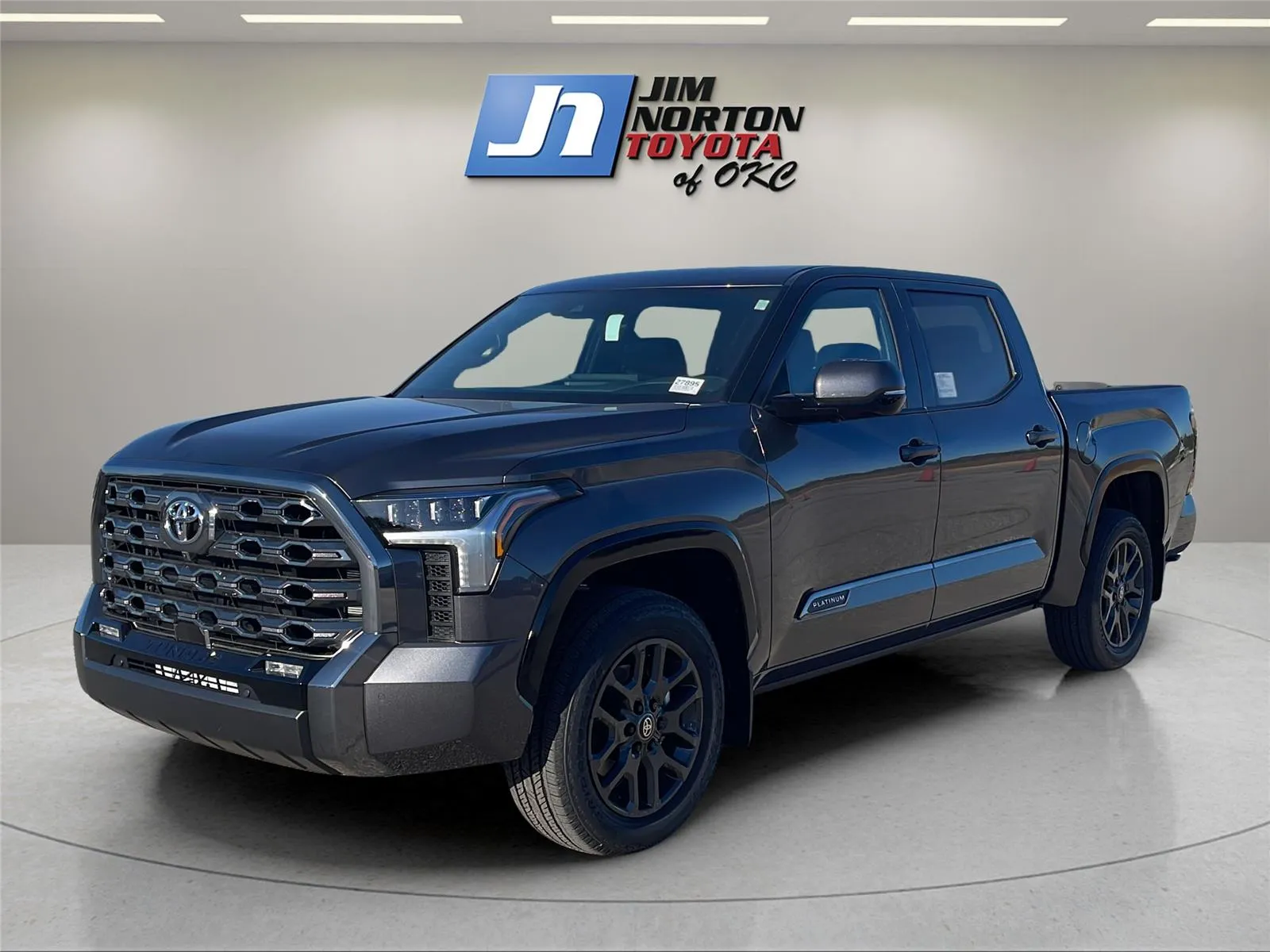 Gray 2026 Toyota Tundra Platinum for sale in Oklahoma City, OK