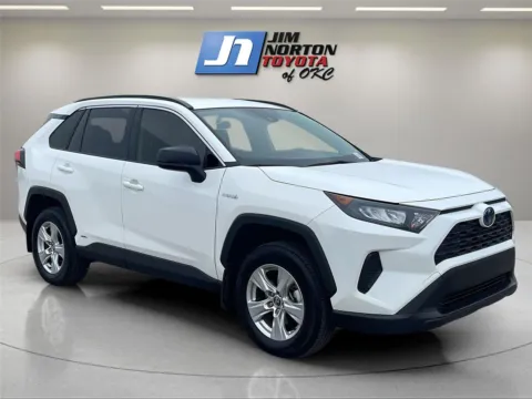 Another view of 2021 Toyota RAV4 Hybrid LE for sale in Oklahoma City, OK at Jim Norton Toyota Of OKC