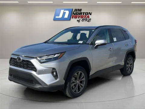 Silver 2025 Toyota RAV4 Hybrid XLE Premium for sale in Oklahoma City, OK