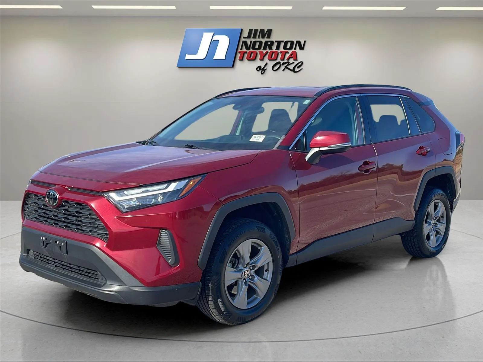 Red 2023 Toyota RAV4 XLE for sale in Oklahoma City, OK