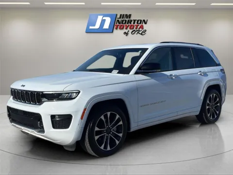 White 2022 Jeep Grand Cherokee Overland for sale in Oklahoma City, OK