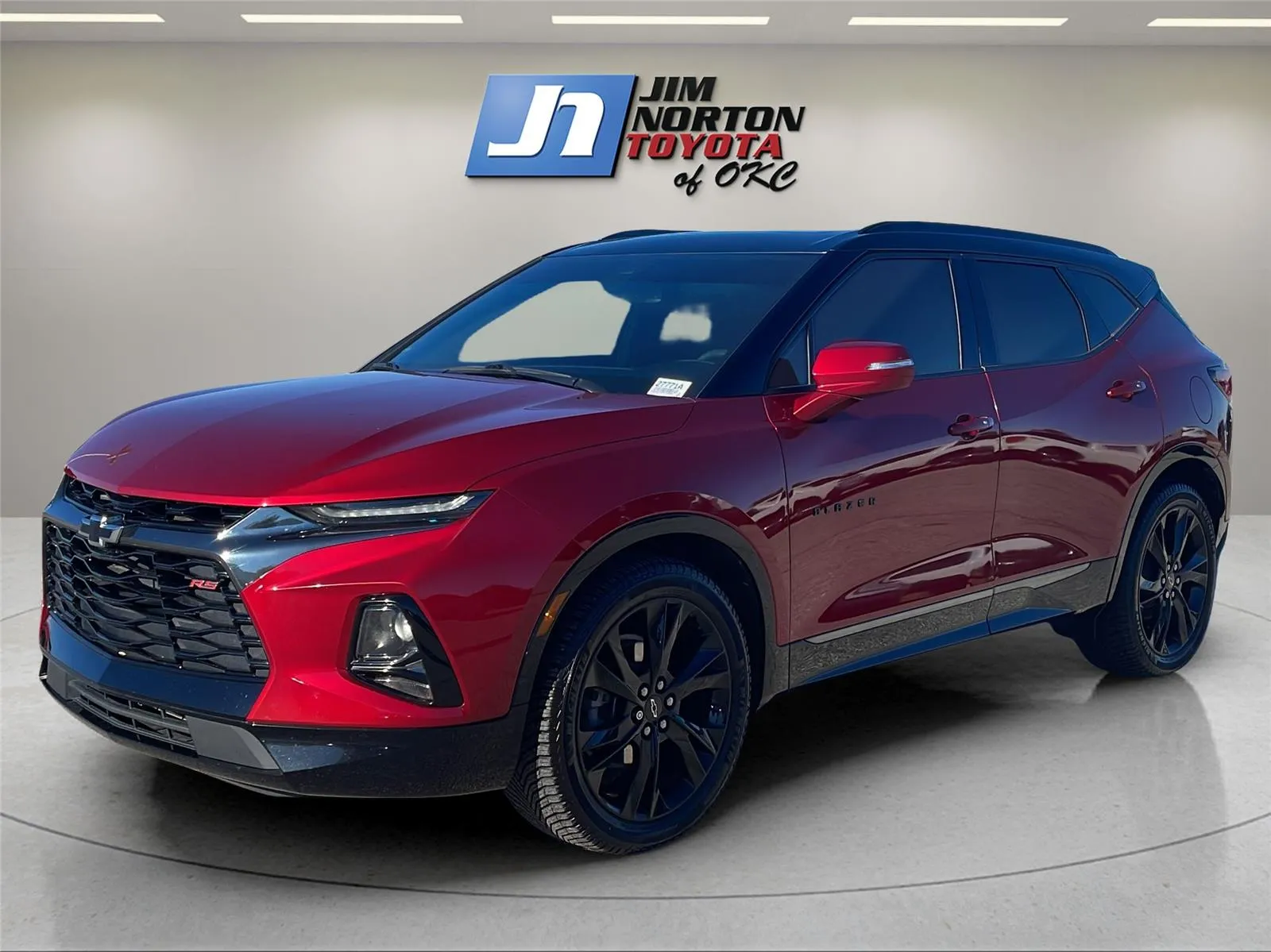 Red 2022 Chevrolet Blazer RS for sale in Oklahoma City, OK