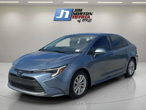 Black 2024 Toyota Corolla Hybrid XLE for sale in Oklahoma City, OK