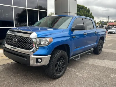 Blue 2018 Toyota Tundra SR5 for sale in Oklahoma City, OK