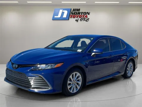 Blue 2023 Toyota Camry LE for sale in Oklahoma City, OK