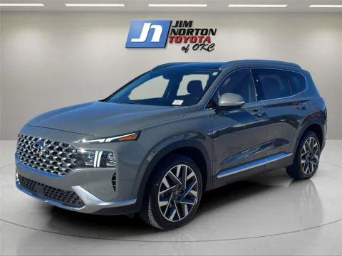 Gray 2021 Hyundai Santa Fe Limited for sale in Oklahoma City, OK