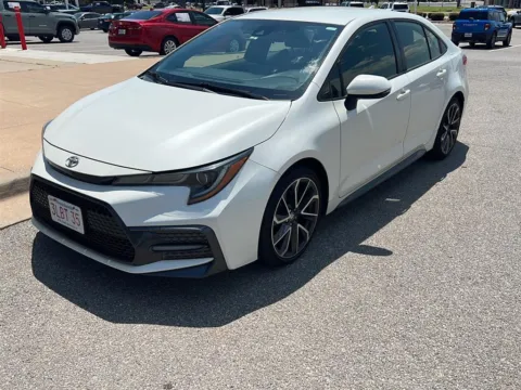 White 2020 Toyota Corolla SE for sale in Oklahoma City, OK