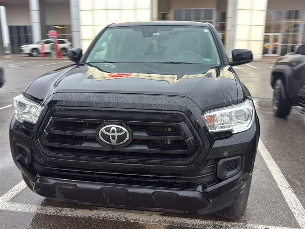 Black 2023 TOYOTA Tacoma SR V6 for sale in Oklahoma City, OK