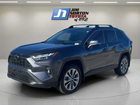 Gray 2022 Toyota RAV4 XLE Premium for sale in Oklahoma City, OK