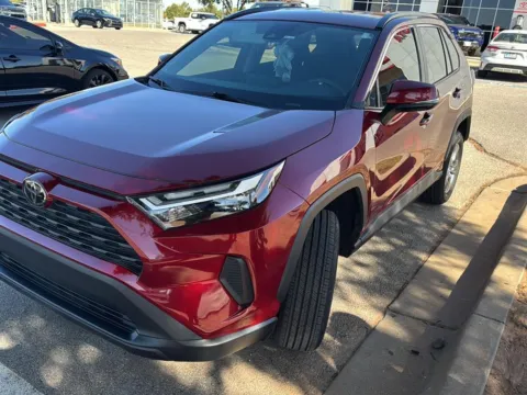 Red 2023 Toyota RAV4 XLE for sale in Oklahoma City, OK
